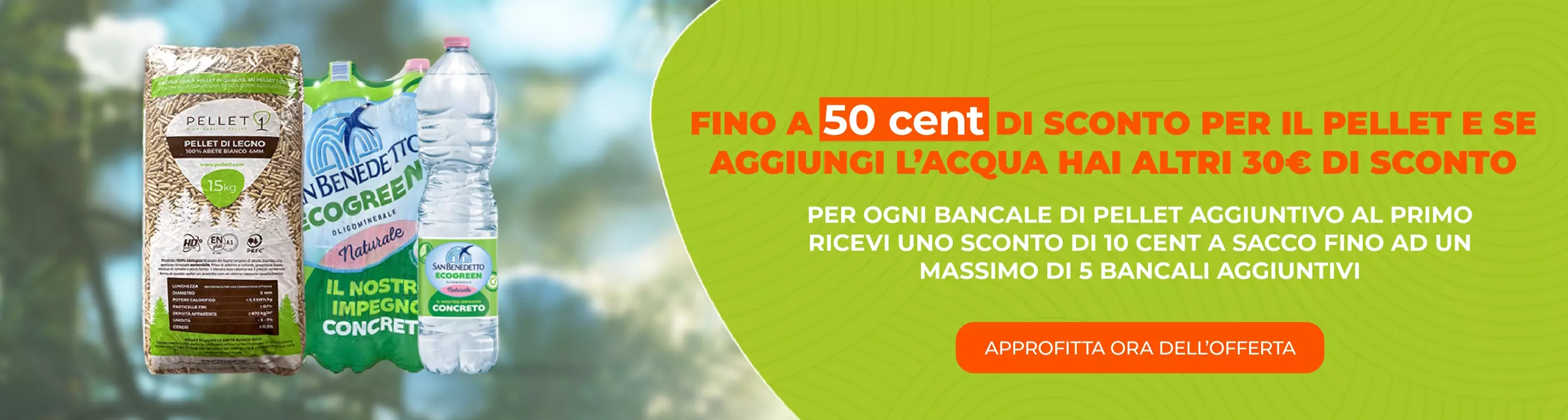promo pellet e acqua - desktop